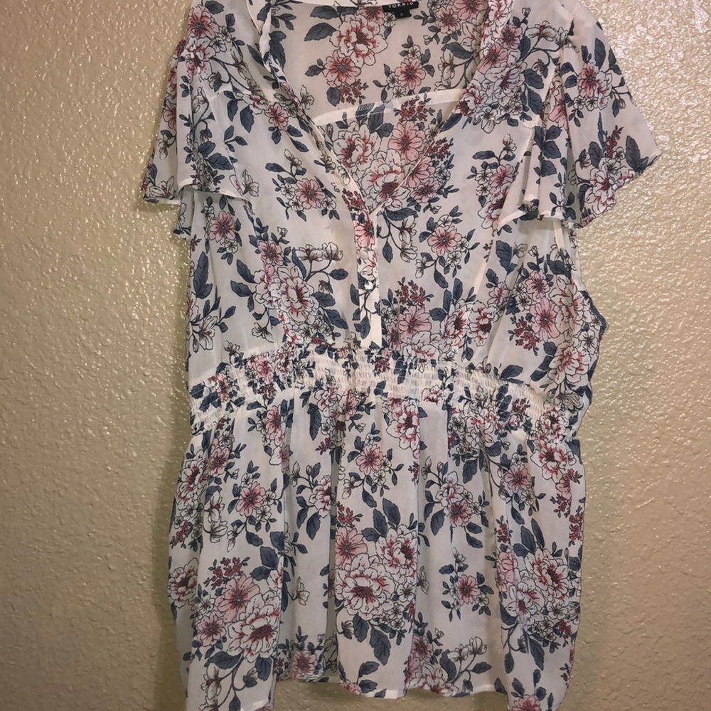 Torrid - Flower Print Blouse - 4X